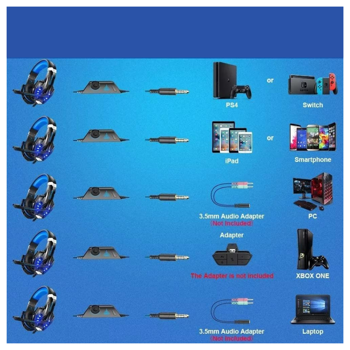 Audífonos Gamer Cancelling G9000