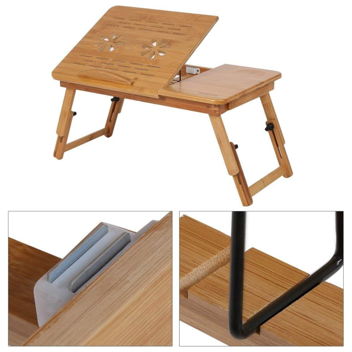 Escritorio Plegable Madera Notebook